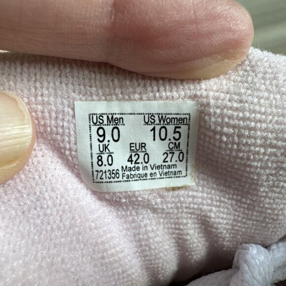 Vans Unisex Upland Chunky 90s Low-Top Y2K Sneakers Pink Suede Size US:M9/W10.5 - Picture 7 of 10